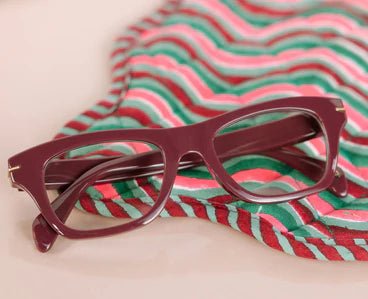 Peepers Lucky Stars Blue Light Reading Glasses - Cherry - Juli's Wearable Art