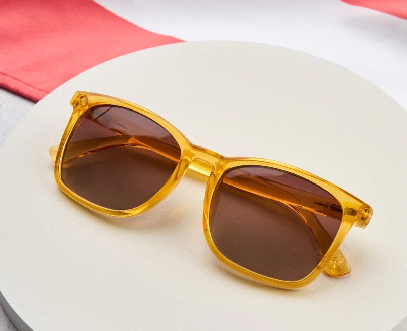 Peepers Mateo Reader Sunglasses | Yellow - Juli's Wearable Art
