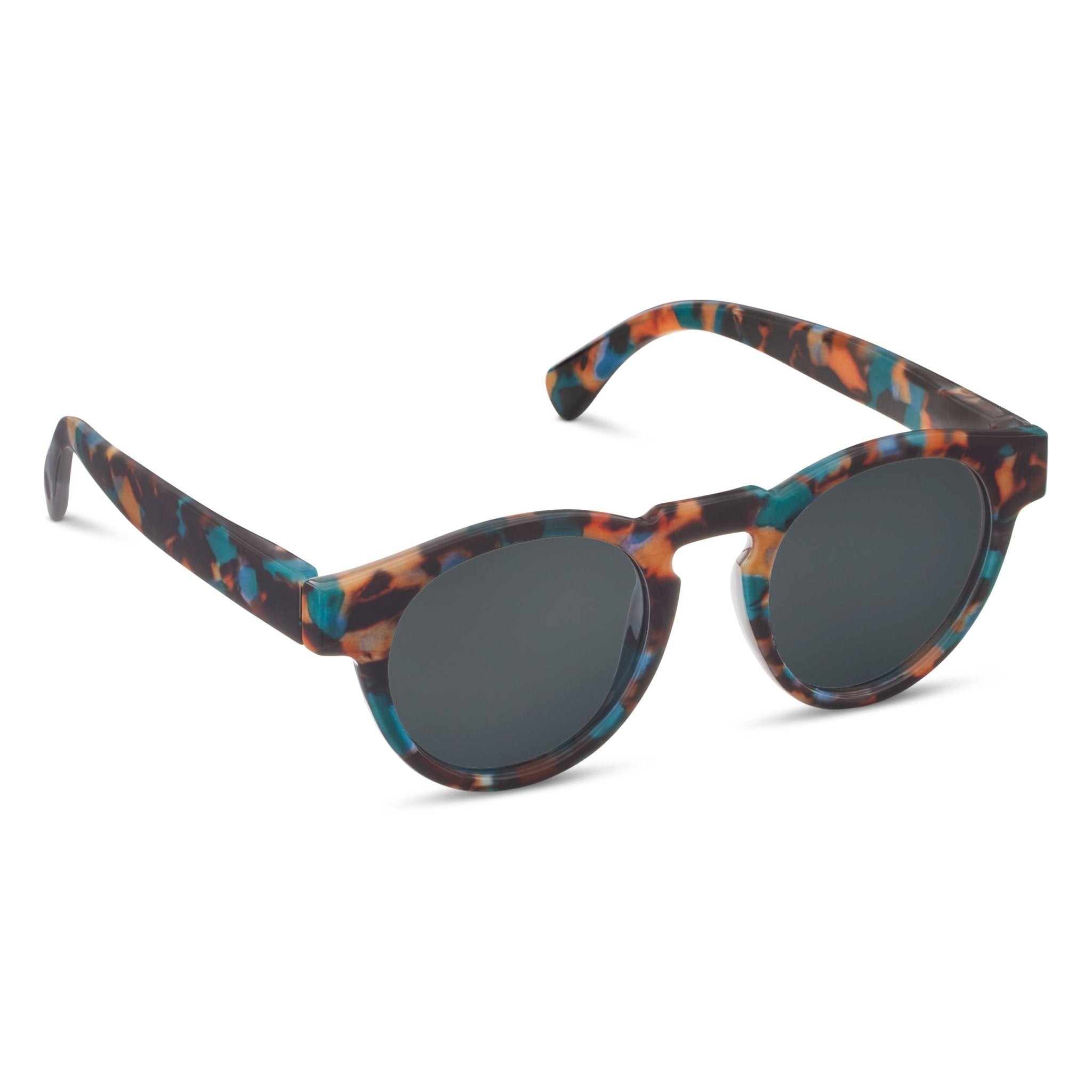 Peepers Nantucket Bifocal Sunreaders - Teal Bontanico - Juli's Wearable Art