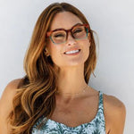 Peepers Progressives | Birdie | Blonde Tortoise Colorblock - Juli's Wearable Art