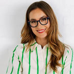Peepers Trapeze Blue Light Reading Glasses | Navy - Juli's Wearable Art