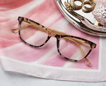 Peepers Winnie Blue Light Reading Glasses - Sand Quartz/Taupe - Juli's Wearable Art