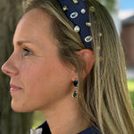 Penn State Navy Logo Headband - Juli's Wearable Art