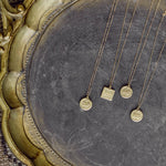 Petite Gold Necklace | Ephesians 3:18 Pendant - Juli's Wearable Art