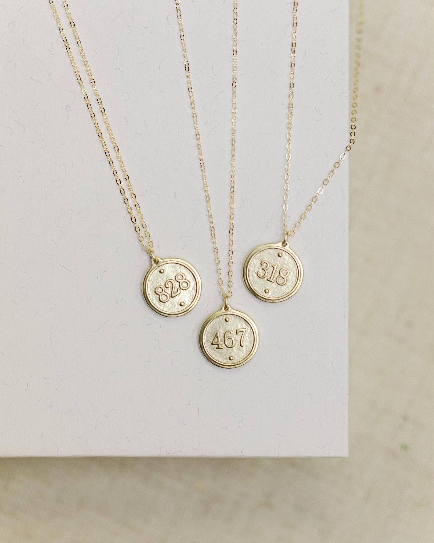 Petite Gold Necklace | Ephesians 3:18 Pendant - Juli's Wearable Art