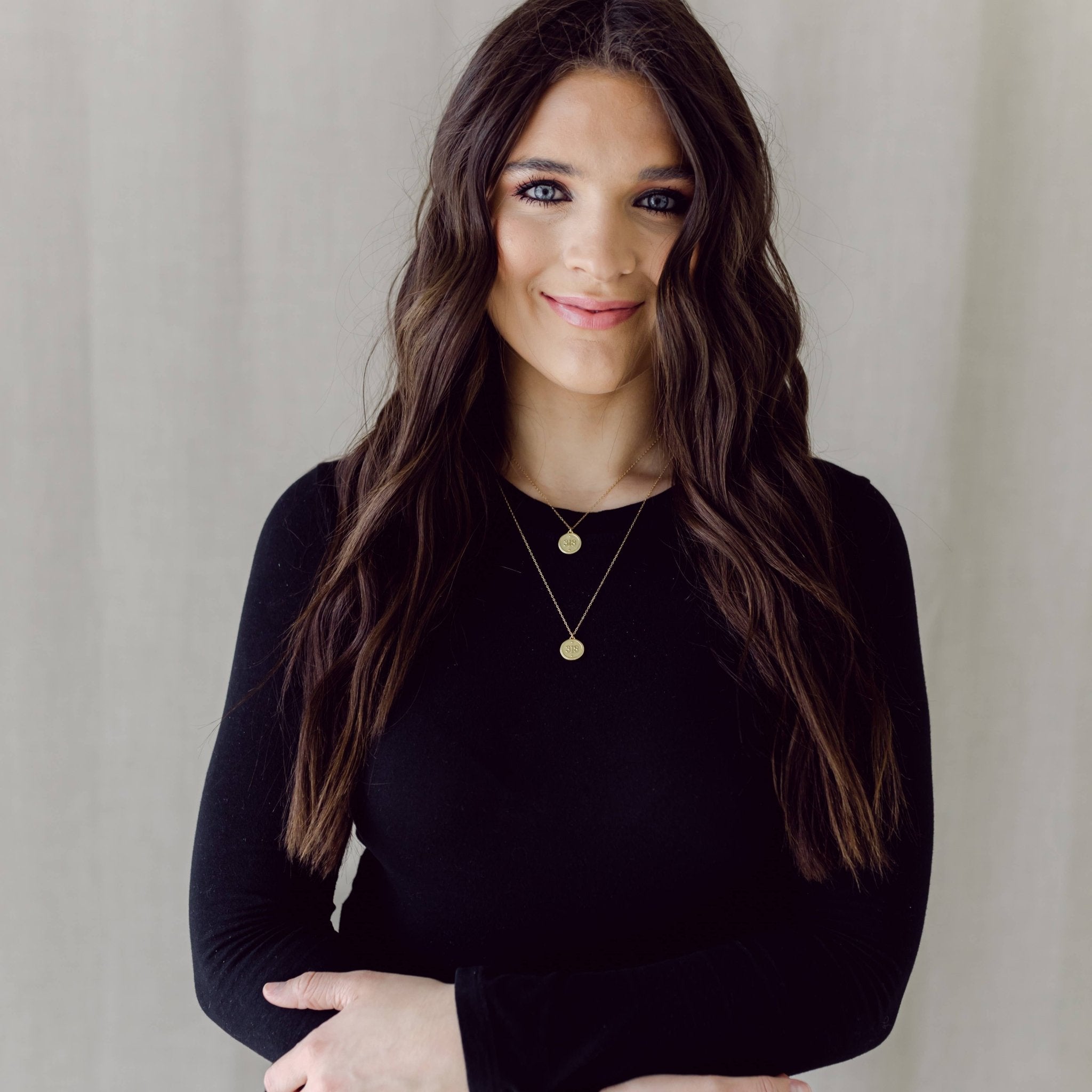 Petite Gold Necklace | Philippians 4:6-7