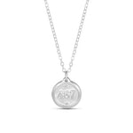 Petite Silver Necklace | Philippians 4:6 - 7 - Juli's Wearable Art