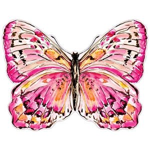 Pink and Yellow Butterfly Shaped Placemats - Juli's Wearable Art