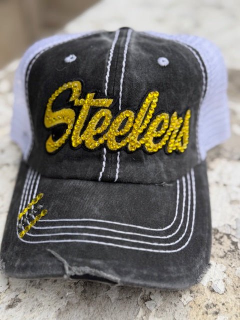 Pittsburgh Steelers Ball Cap - Juli's Wearable Art