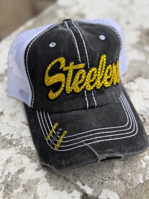 Pittsburgh Steelers Ball Cap - Juli's Wearable Art
