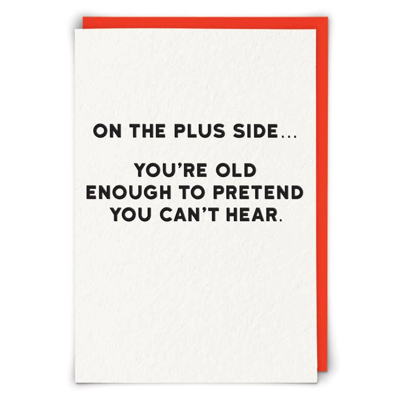 Plus Side Greeting Card - Juli's Wearable Art