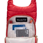 Poppy Red Hydrobag® with Solid Strap - Juli's Wearable Art