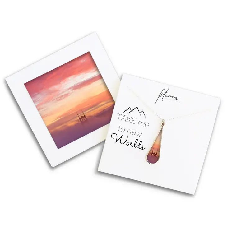 Portland Sunrise Necklace - Juli's Wearable Art