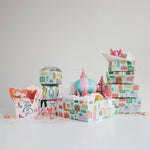 Printed Recycled Paper Holiday Gift Boxes | Set of 5 - Juli's Wearable Art