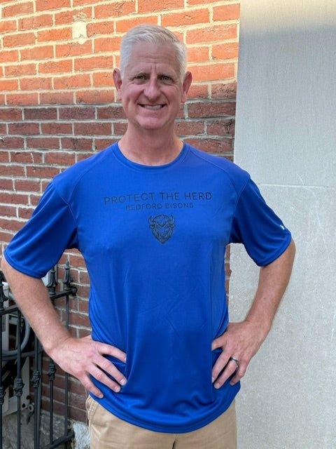 Protect the Herd – Bedford Bisons Core Sport Tee (Men's) - Juli's Wearable Art