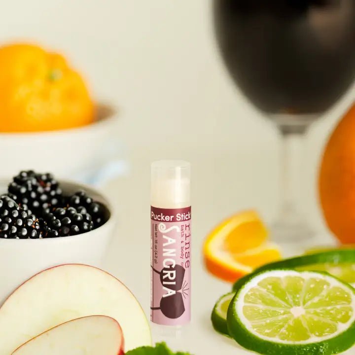 Pucker Stick - Sangria Lip Balm | Natural Lip Care - Juli's Wearable Art