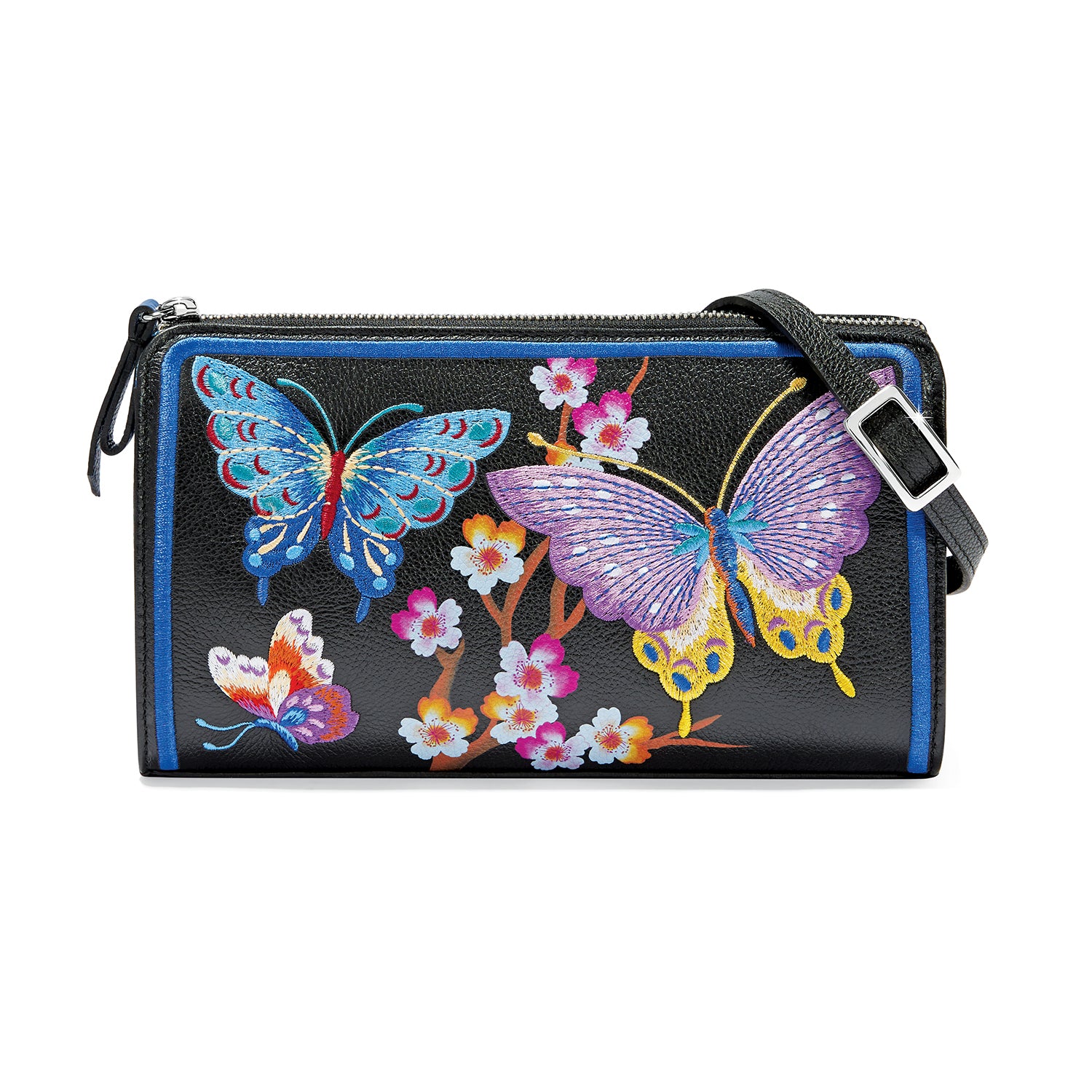 Brighton Kyoto In Bloom Embroidered Pouch