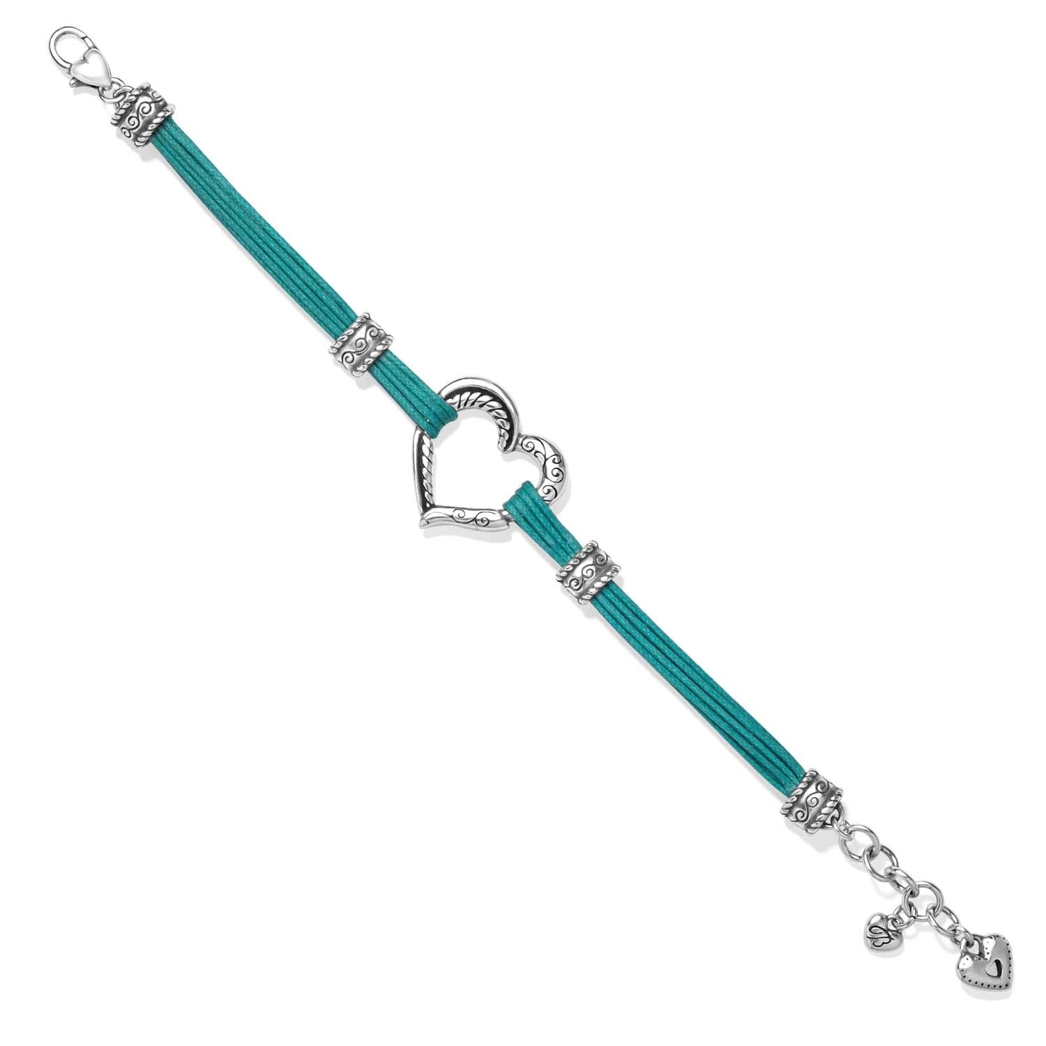 Brighton Heritage Heart Bracelet | Teal