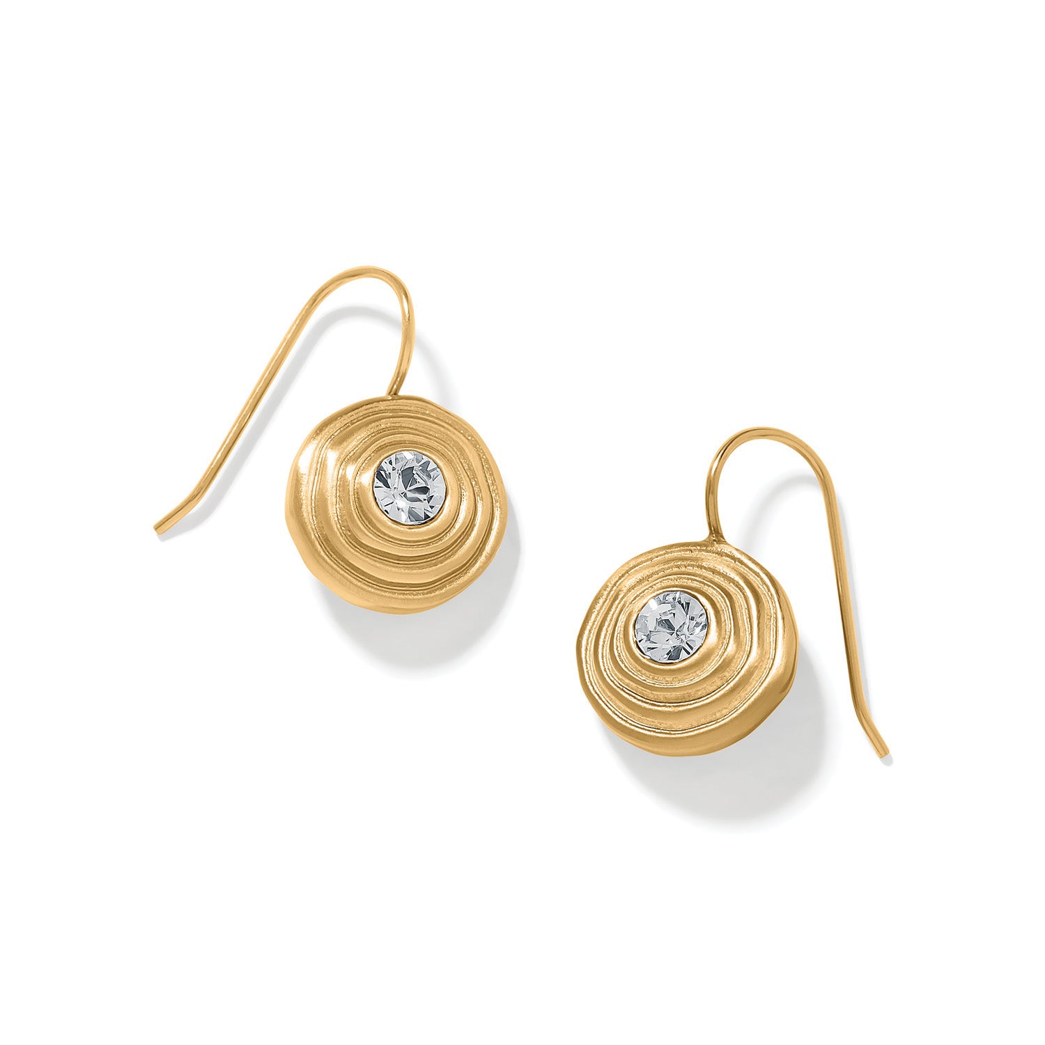 Brighton Kosmos Kaliedo Round French Wire Earrings | Gold