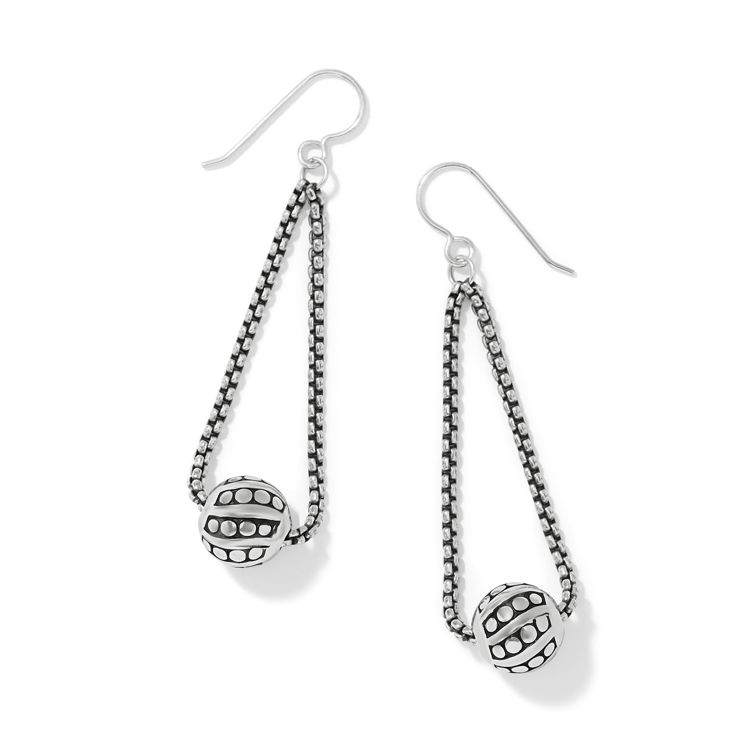 Brighton Pebble Dot Bola French Wire Earrings