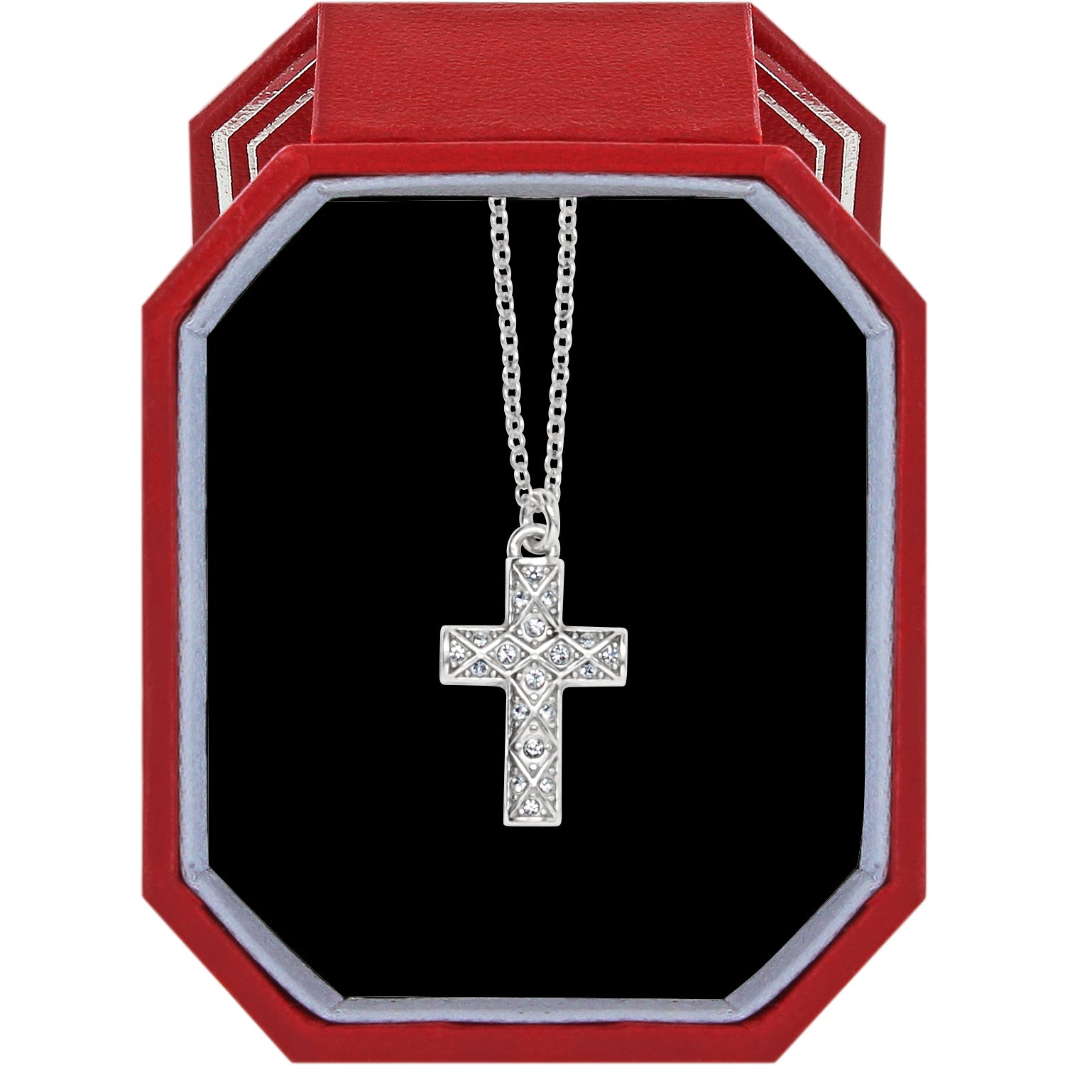 Brighton Diamond Cross Necklace