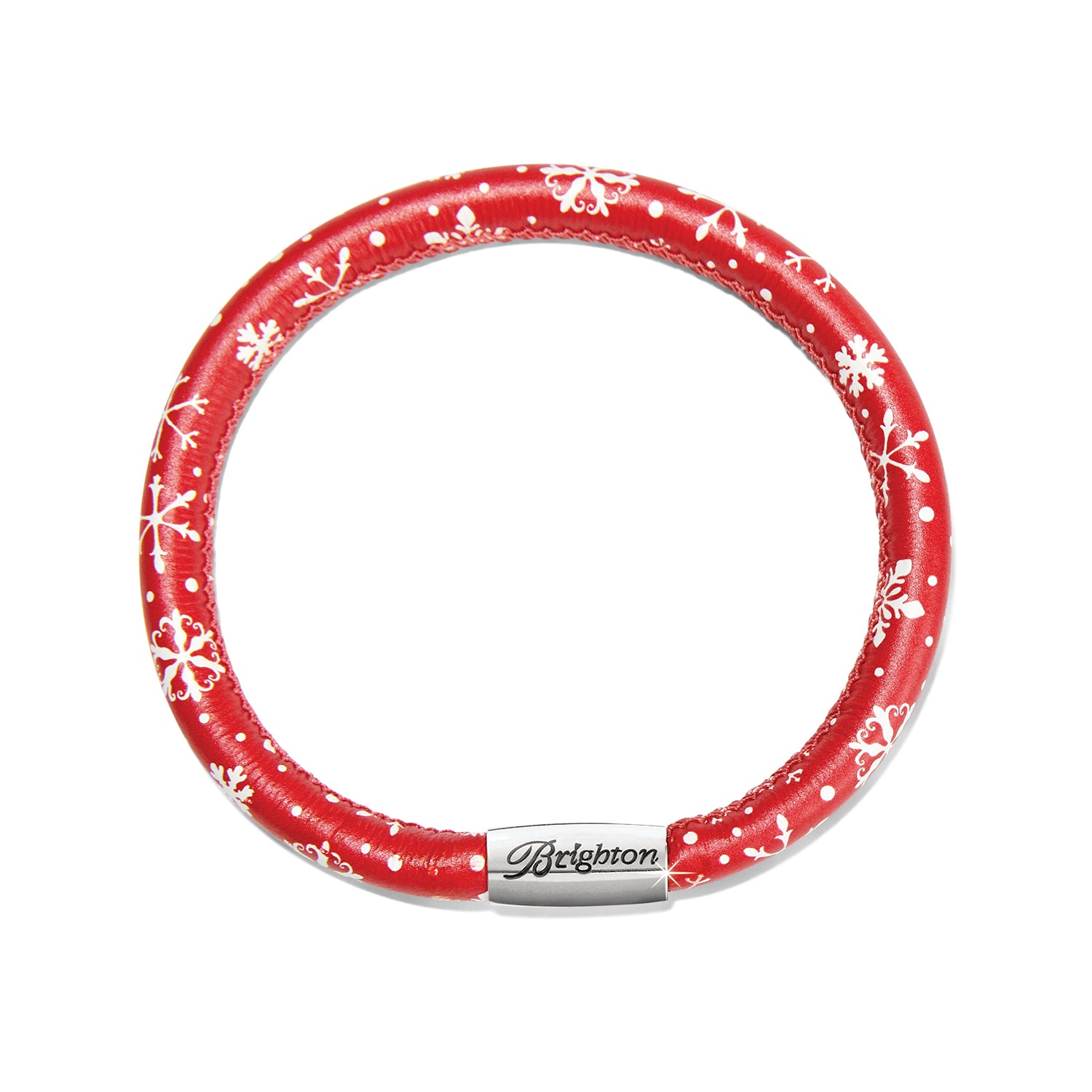 Brighton Festive Snowflakes Woodstock Bracelet