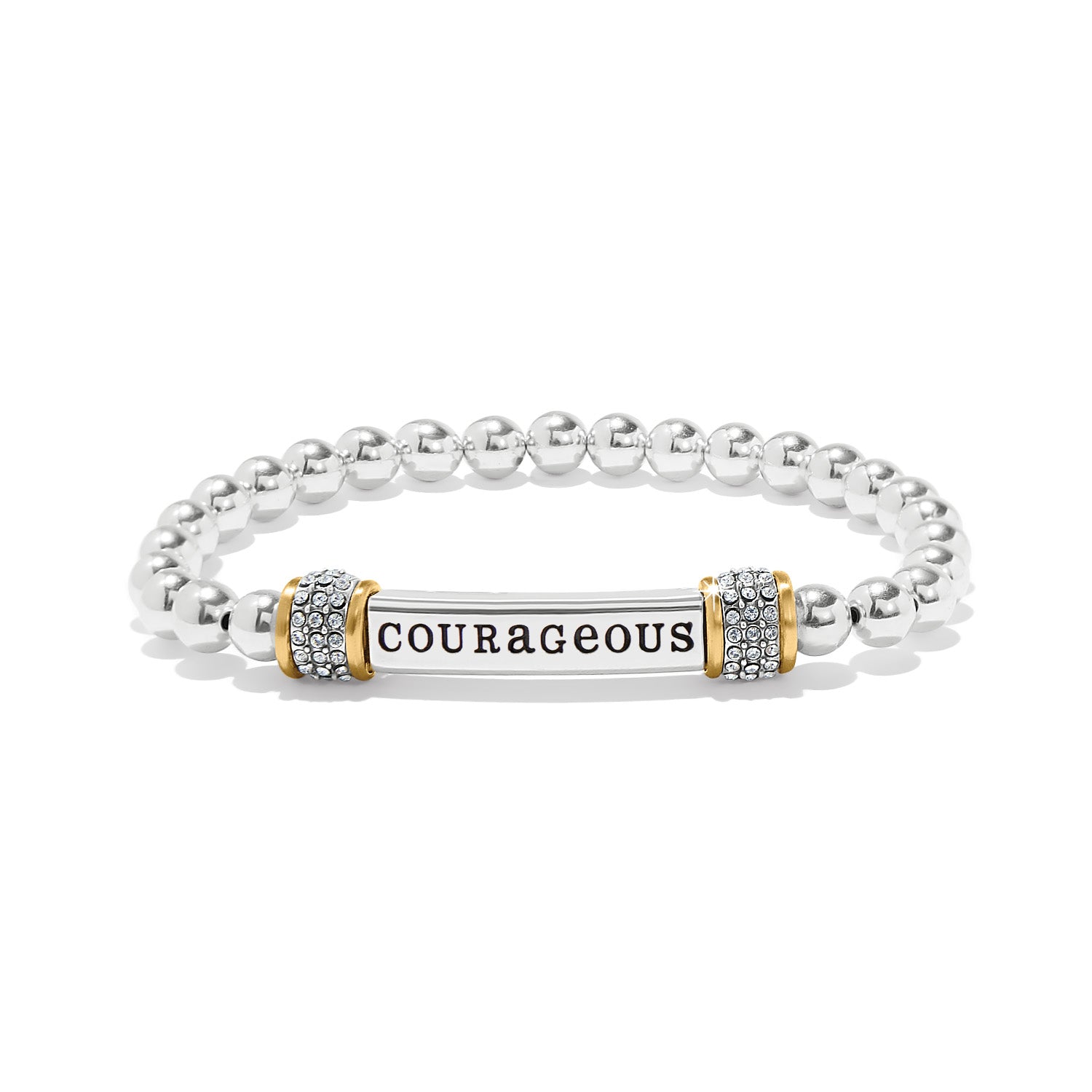 Brighton Meridian Courageous Two Tone Stretch Bracelet