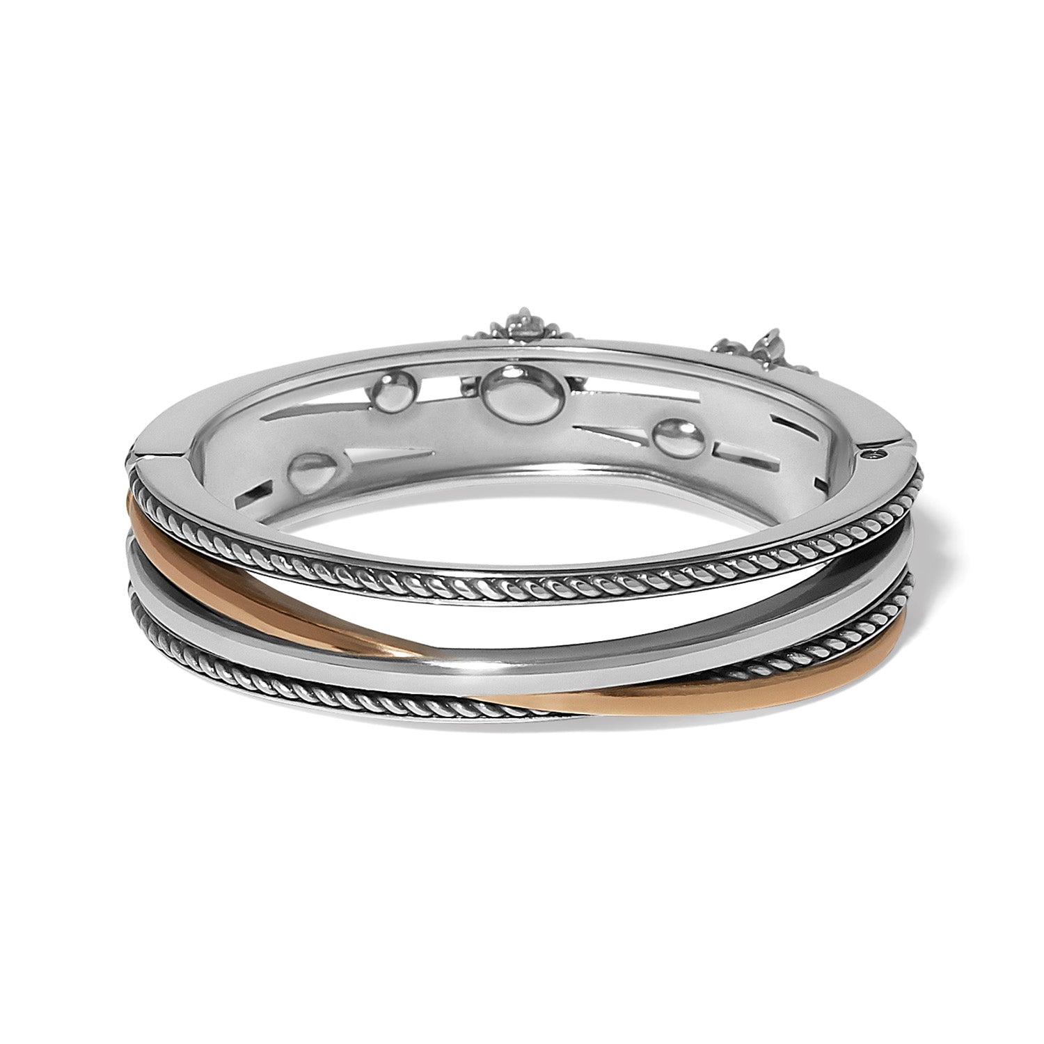 Brighton Winter Romance Hinged Bangle Bracelet