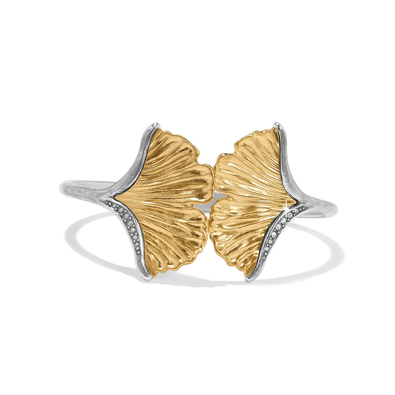 Brighton Everbloom Ginkgo Hinge Bangle