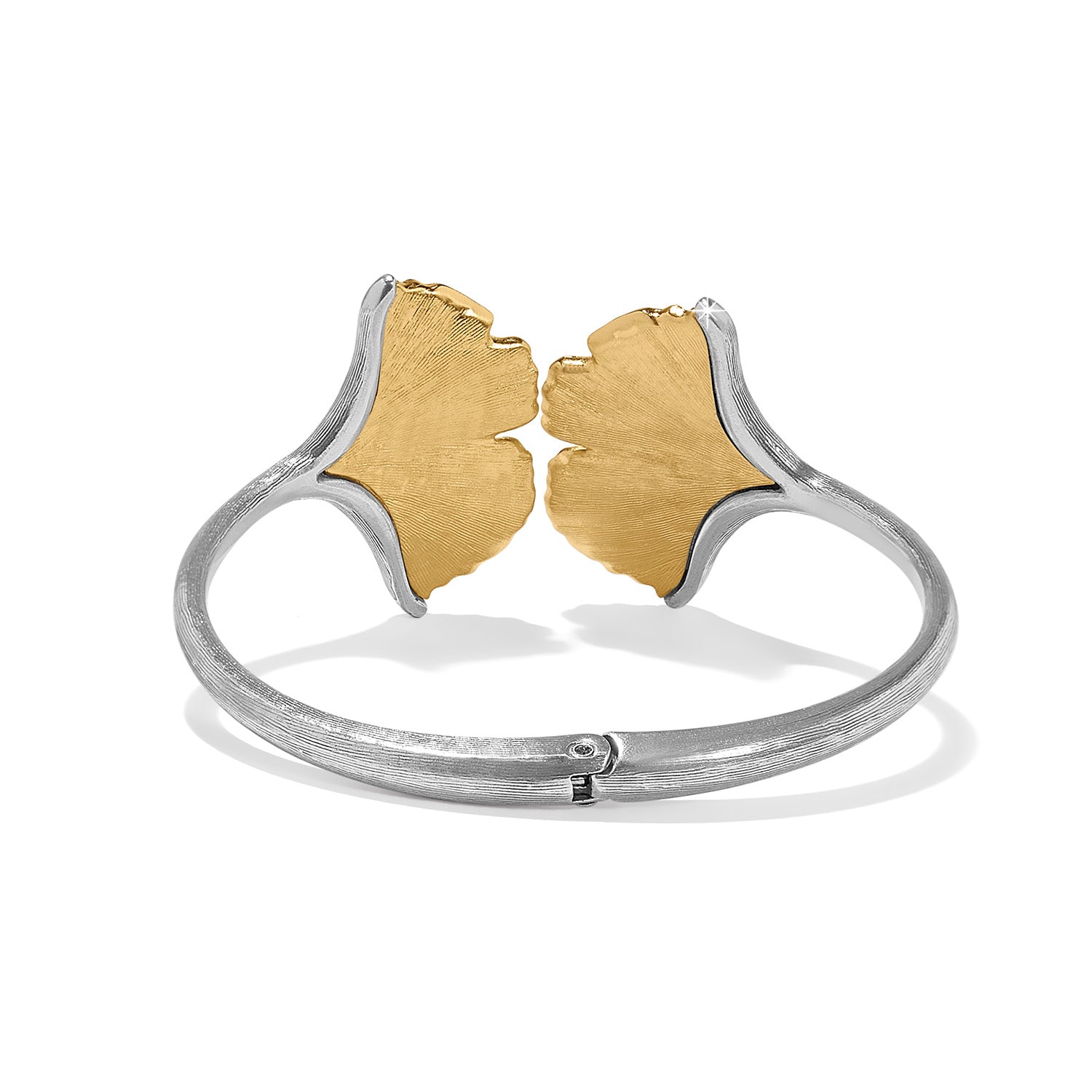 Brighton Everbloom Ginkgo Hinge Bangle