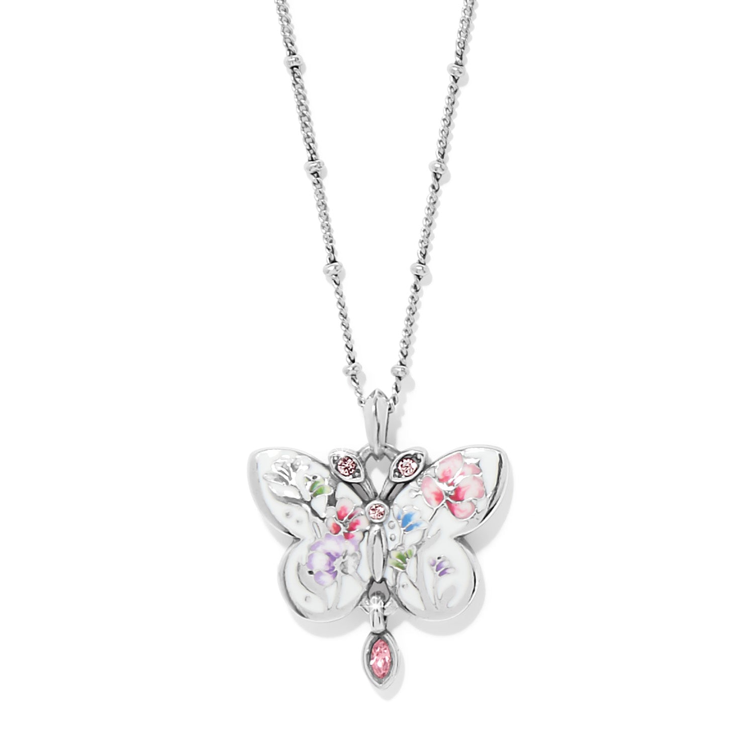 Brighton La Tulipe Butterfly Short Necklace