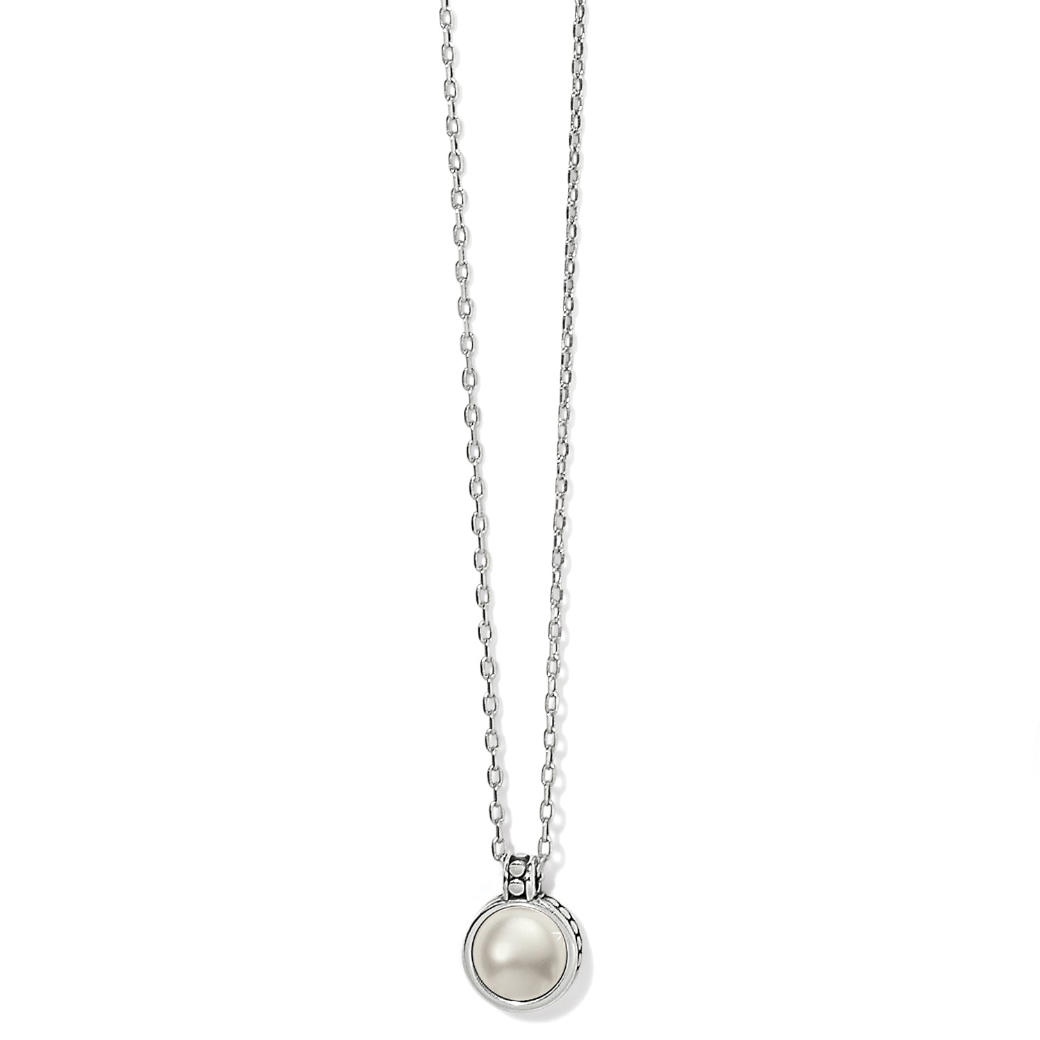 Brighton Pebble Dot Pearl Short Necklace