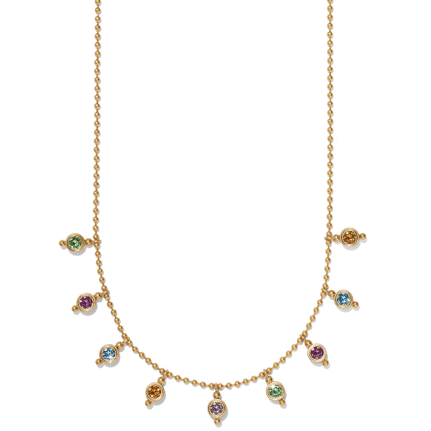 Brighton Twinkle Mod Droplet Reversible Necklace