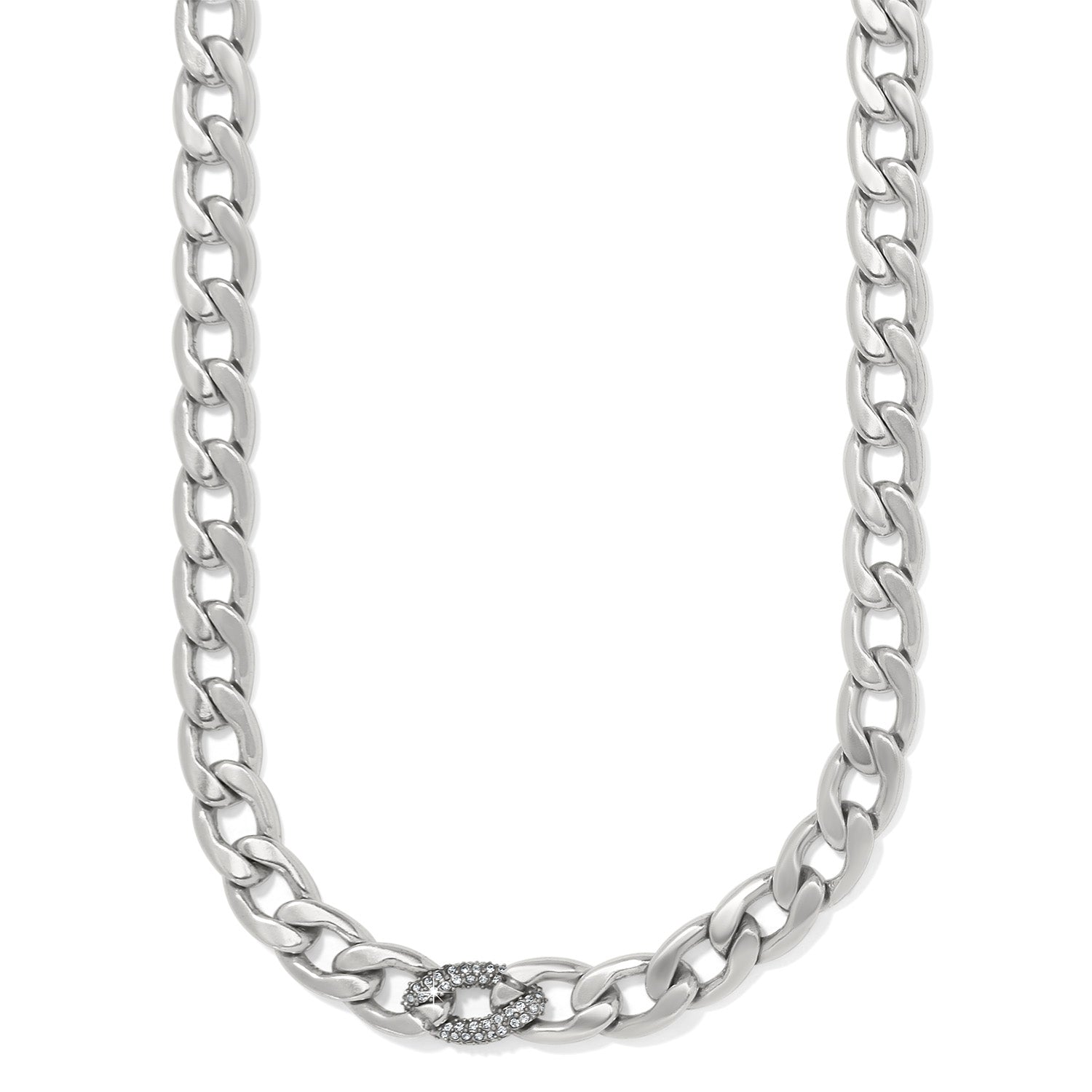 Brighton Cleo Pave Link Necklace