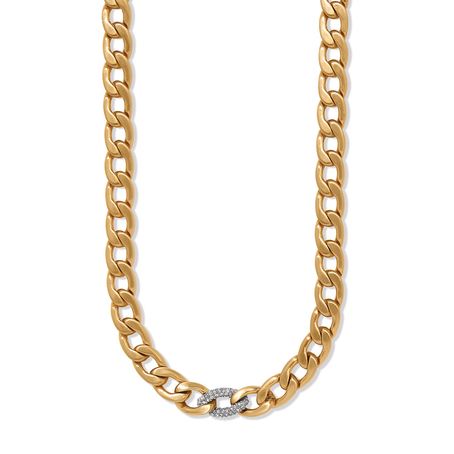 Brighton Cleo Pave Link Necklace