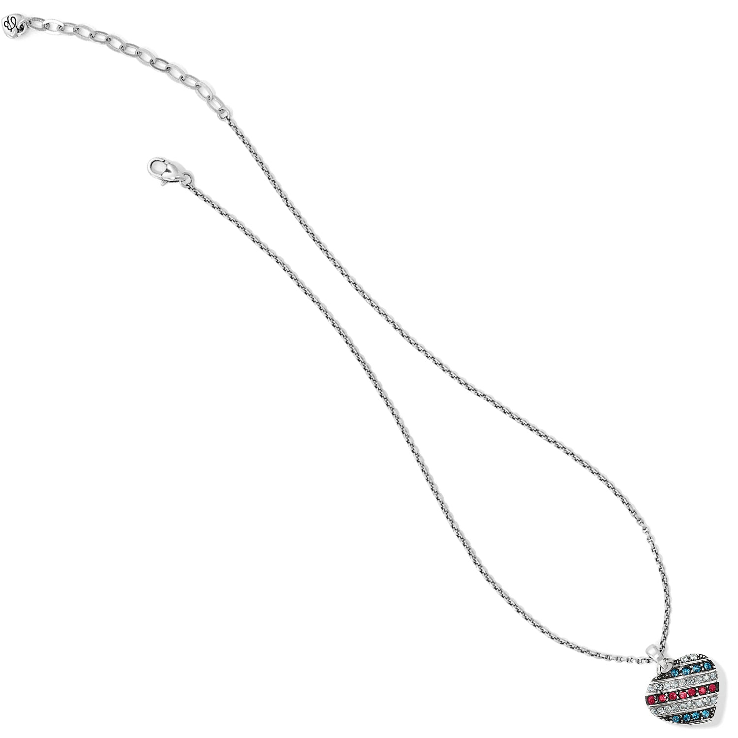 Brighton Americana Heart Necklace