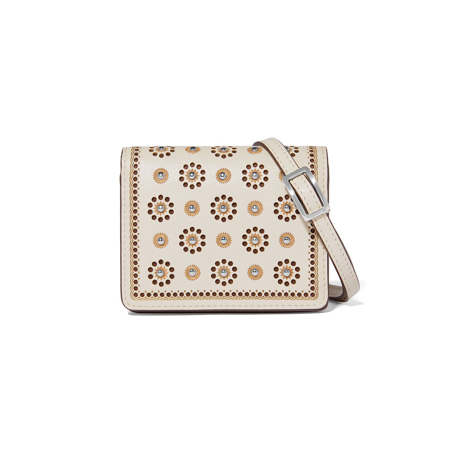 Brighton Mosaic Small Wallet | Shoe White