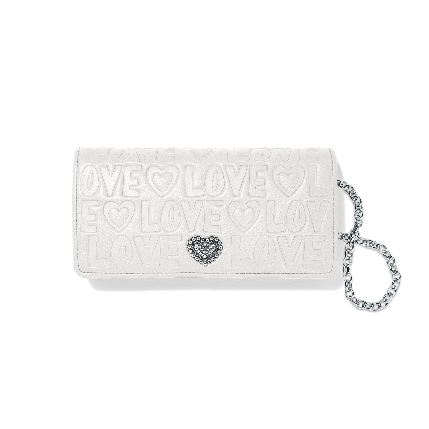 Brighton Deeply In Love Rockmore Wallet in Optic White