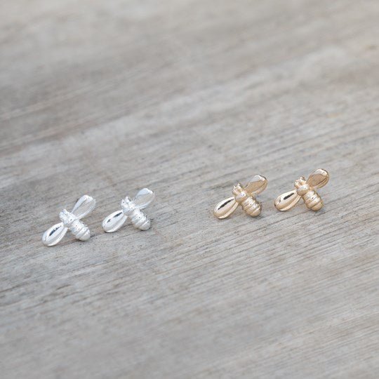 Queen Bee Studs - Juli's Wearable Art