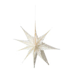 Recycled Paper Folding Snowflake Ornament | 26" - Juli's Wearable Art