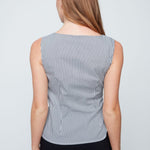 Renuar Crisp Classic Blouse | Black Combo - Juli's Wearable Art