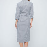 Renuar Crisp Classic Dress | Black Combo - Juli's Wearable Art