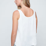 Renuar Luxe Satin Tank | Crème - Juli's Wearable Art