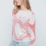 Renuar Valentine’s Knit Sweater - Juli's Wearable Art