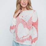 Renuar Valentine’s Knit Sweater - Juli's Wearable Art