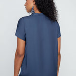 Renuar Woven Blouse | Indigo - Juli's Wearable Art