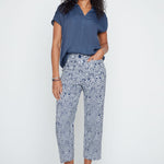 Renuar Woven Blouse | Indigo - Juli's Wearable Art
