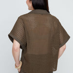 Renuar Woven Blouse | Khaki - Juli's Wearable Art