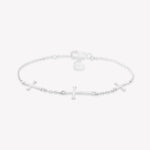 Rizen Calvary Cross Bracelet | Sterling Silver - Juli's Wearable Art