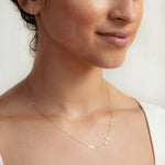 Rizen Calvary Cross Necklace | Gold Vermeil - Juli's Wearable Art